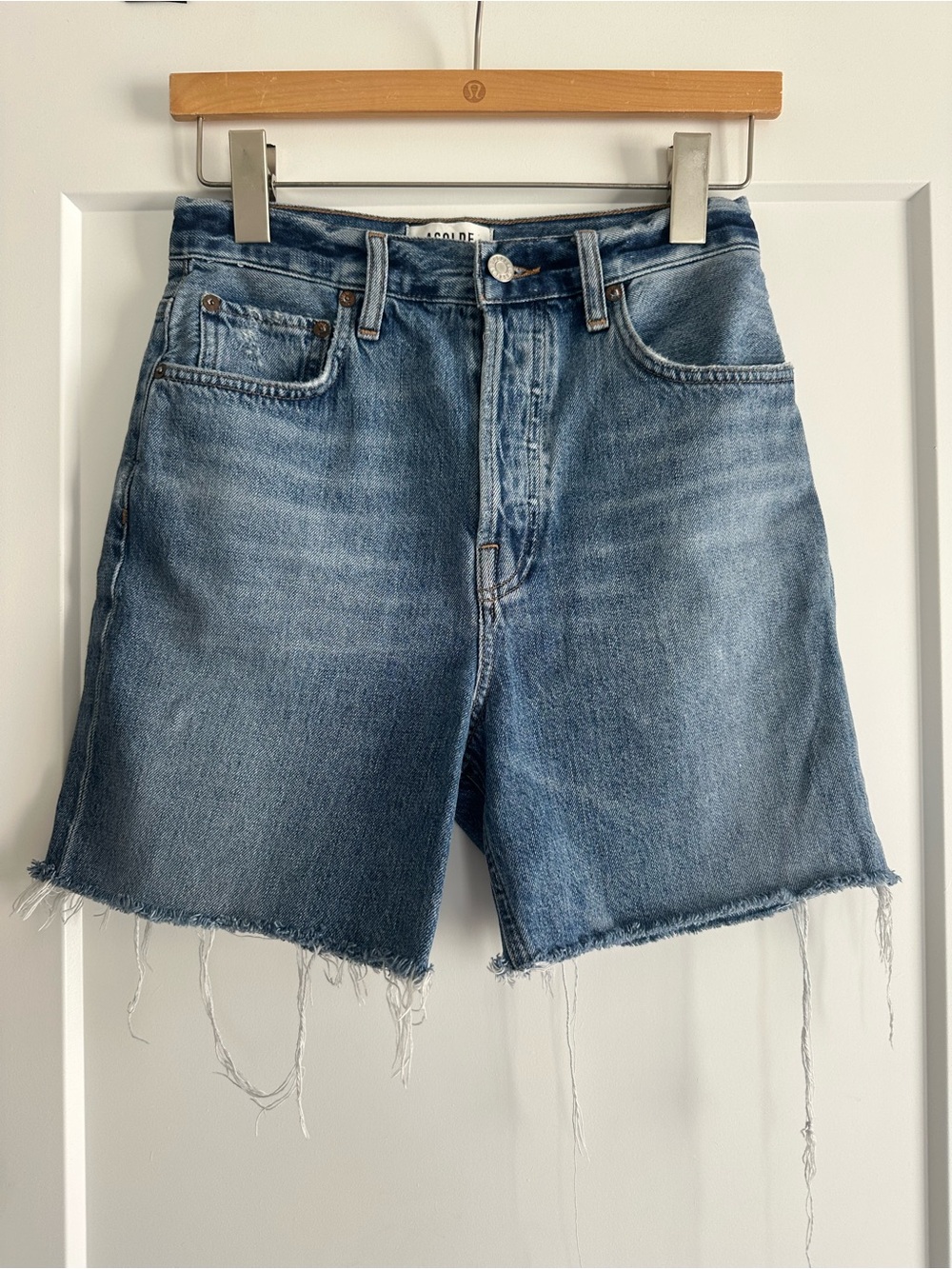 Agolde 90s Denim Shorts Size 25